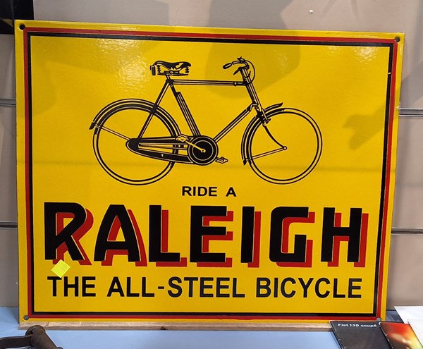 Lot 1312 - VINTAGE STYLE ENAMEL SIGN