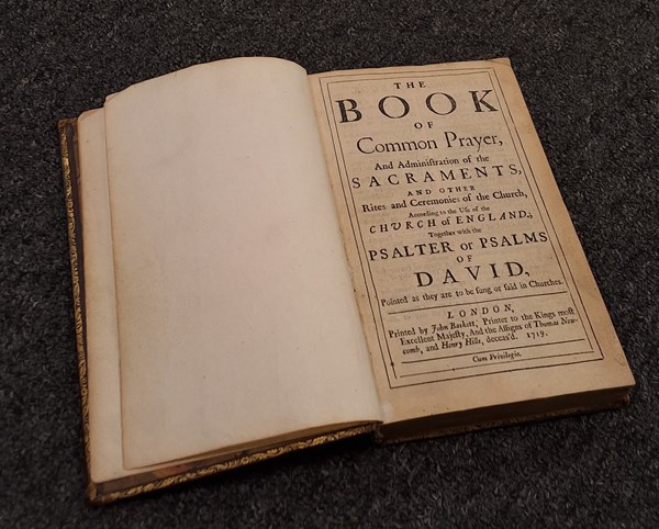 Lot 1362 - BOOK OF COMMON PRAYER.
