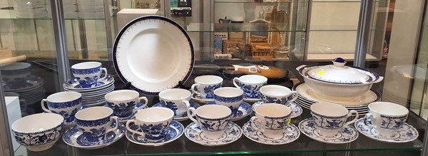 Lot 1296 - BLUE AND WHITE CHINA