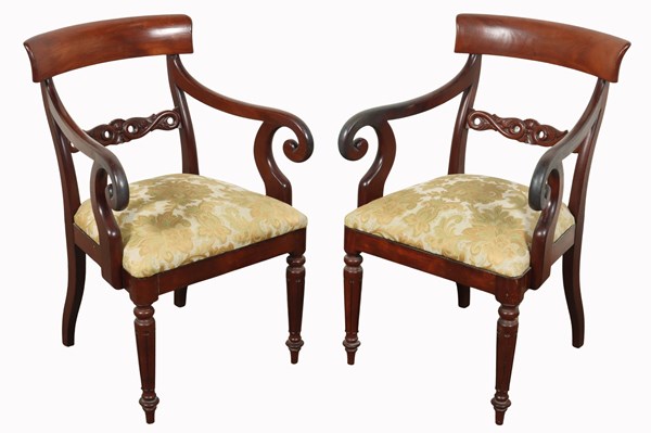 Lot 172 - PAIR OF CARVER CHAIRS