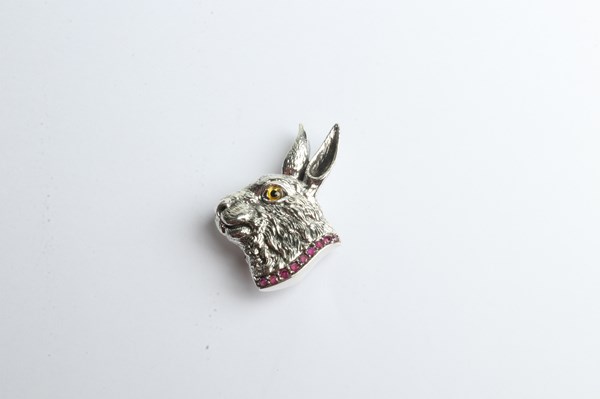 Lot 1045 - SILVER RABBIT