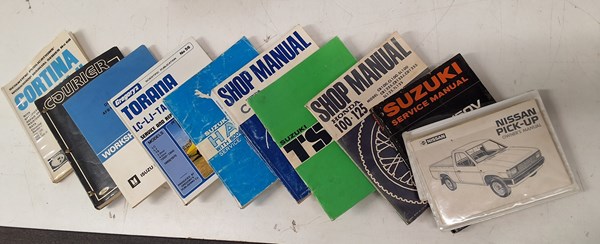 Lot 1153 - AUTOMOTIVE WORKSHOP MANUALS
