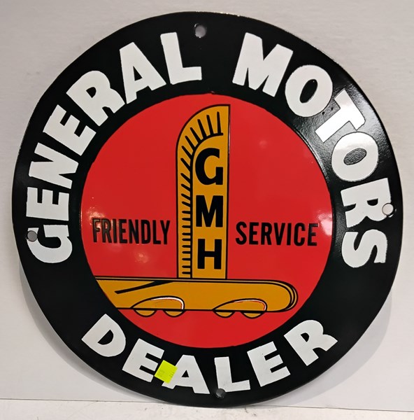 Lot 1252 - ENAMEL SIGN