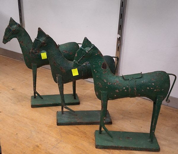Lot 1388 - HORSE FIGURES