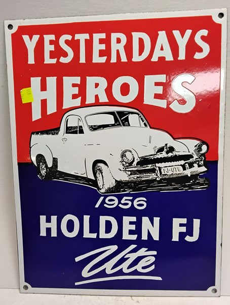 Lot 1249 - ENAMEL SIGN