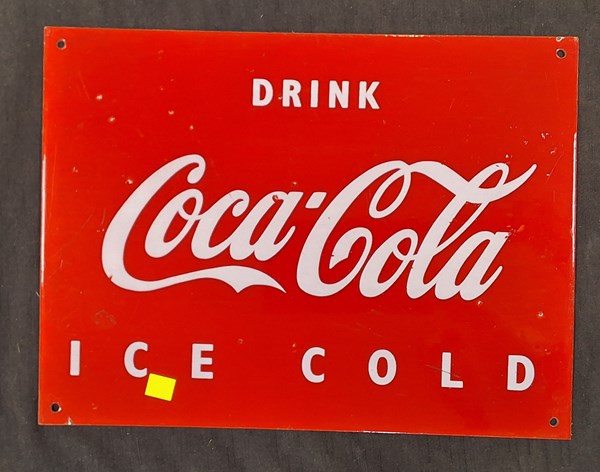 Lot 1331 - ENAMEL SIGN