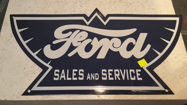 Lot 1541 - ENAMEL SIGN