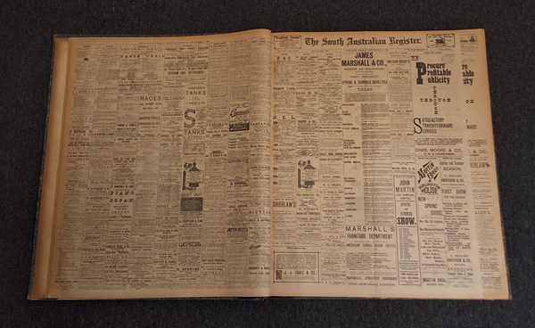 Lot 1273 - THE SA REGISTER 1900.