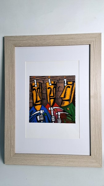 Lot 1206 - THREE MINERS
