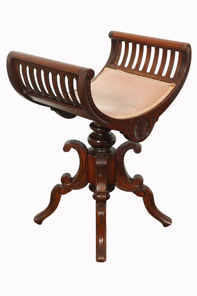 Lot 167 - DRESSING TABLE STOOL