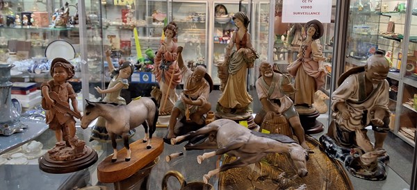 Lot 1243 - CERAMIC FIGURES