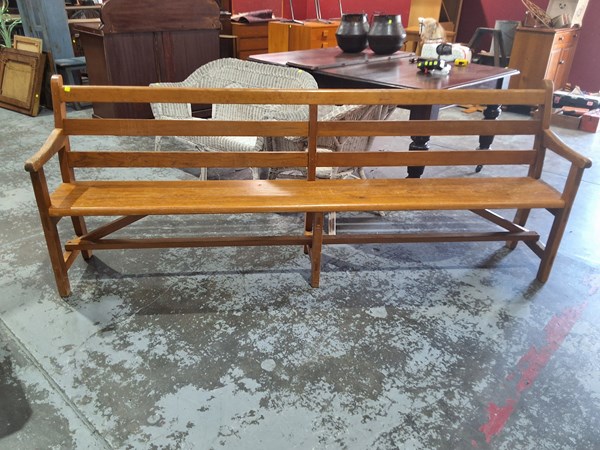 Lot 161 - BENCH SEAT