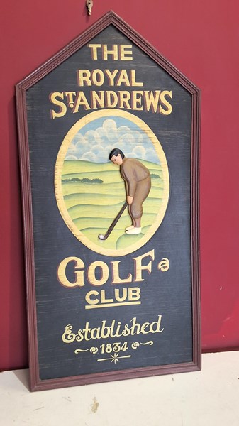 Lot 31 - TIMBER SIGN