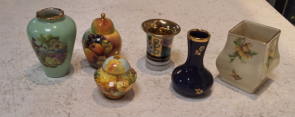 Lot 1063 - TINY VASES