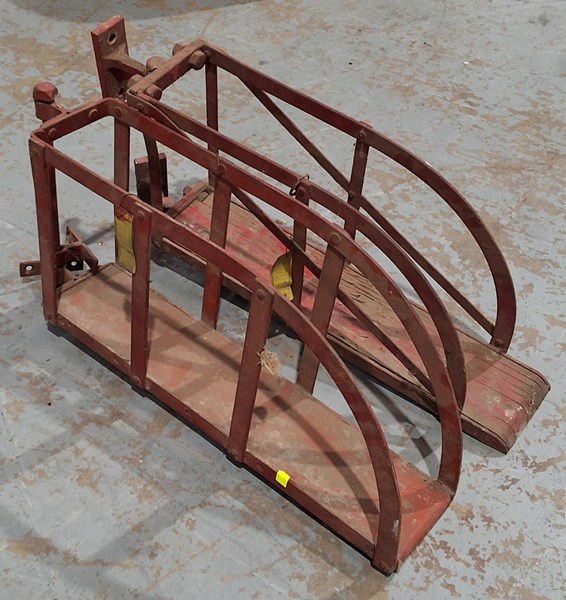 Lot 266 - VINTAGE FIRE HOSE REEL HOUSINGS