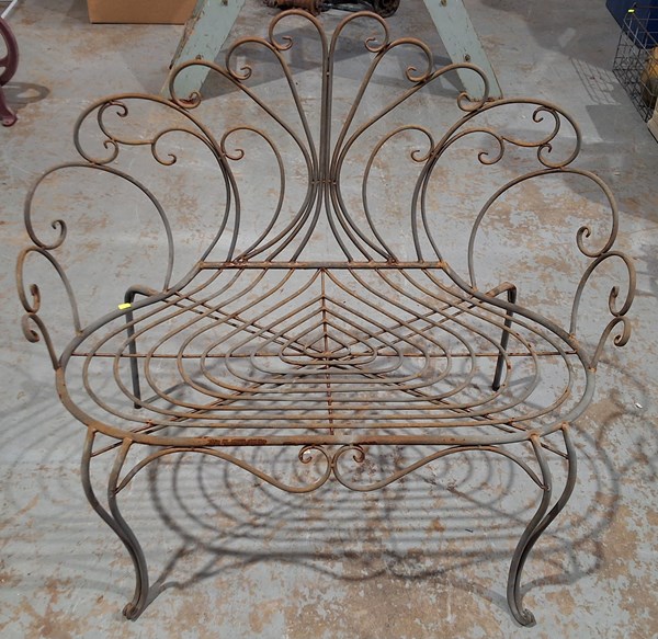Lot 235 - GARDEN BENCH