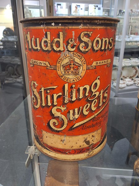 Lot 1082 - STIRLING SWEETS TIN