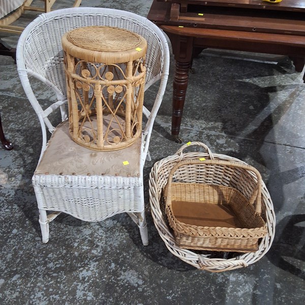 Lot 323 - CANE WARE