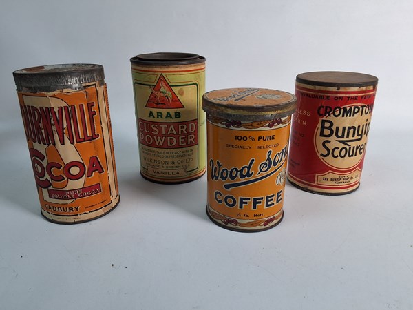 Lot 1110 - VINTAGE TINS