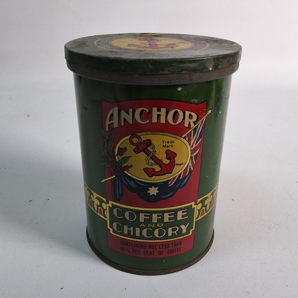 Lot 1119 - ANCHOR COFFEE & CHICORY TIN
