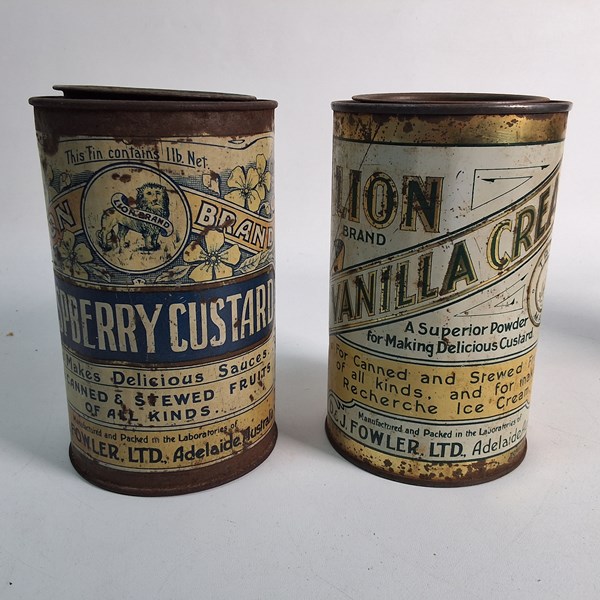 Lot 1135 - LION BRAND VINTAGE TINS