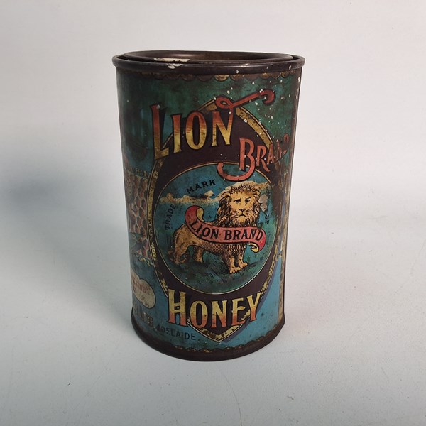 Lot 1133 - LION HONEY TIN