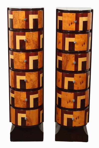 Lot 178 - PAIR OF TALLBOY DRAWERS