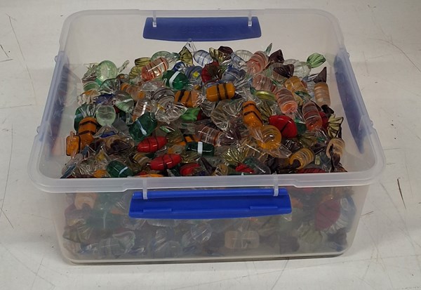 Lot 1345 - GLASS LOLLIES