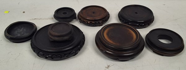 Lot 1429 - VASE STANDS
