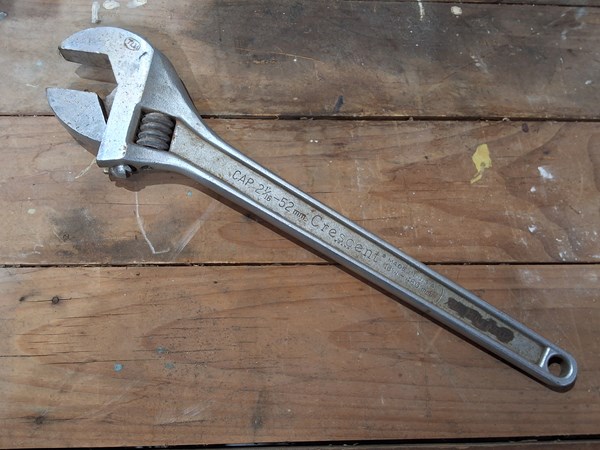 Lot 261 - ADJUSTABLE WRENCH