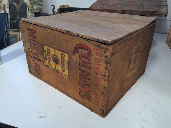Lot 1120 - COLMANS MUSTARD BOX