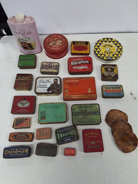 Lot 1146 - VINTAGE TINS