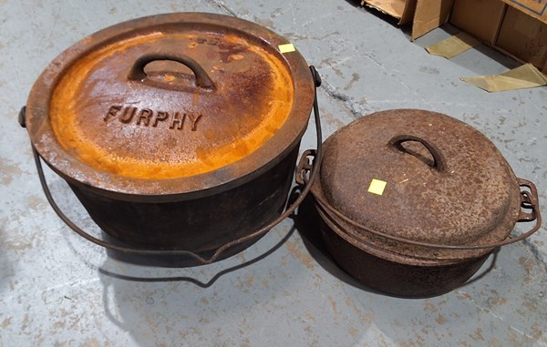 Lot 227 - DUTCH OVENS