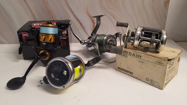 Lot 1434 - FISHING REELS
