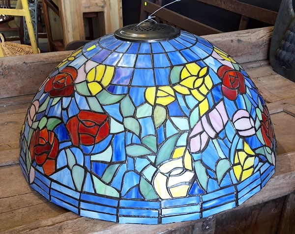Lot 437 - LAMP SHADE