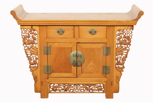 Lot 74 - ALTAR CABINET