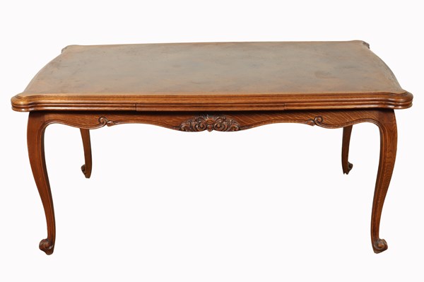 Lot 90 - FRENCH OAK DINING TABLE