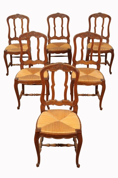 Lot 89 - SET OF OAK DINING CHAIRS