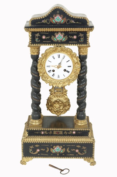 Lot 137 - PORTICO CLOCK