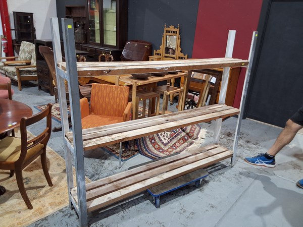 Lot 274 - WORKSHOP SHELVING