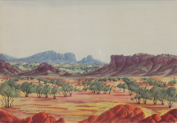 Lot 180 - BENJAMIN LANDARA (Australia, Aboriginal, 1921-1985)