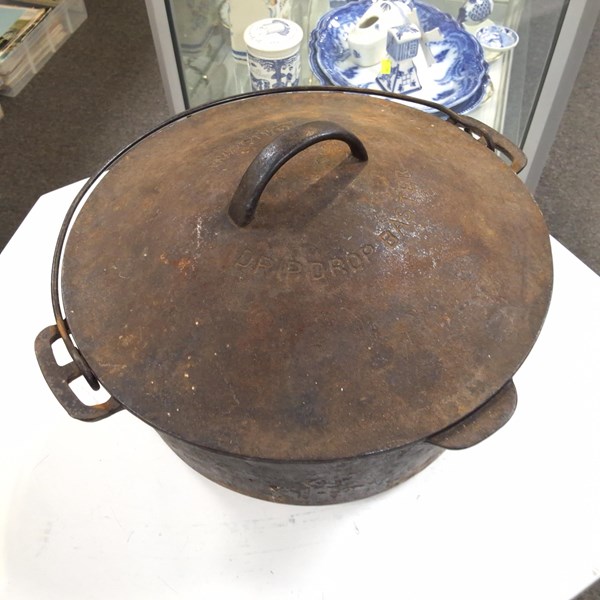 Lot 1252 - CAST IRON COOKWARE