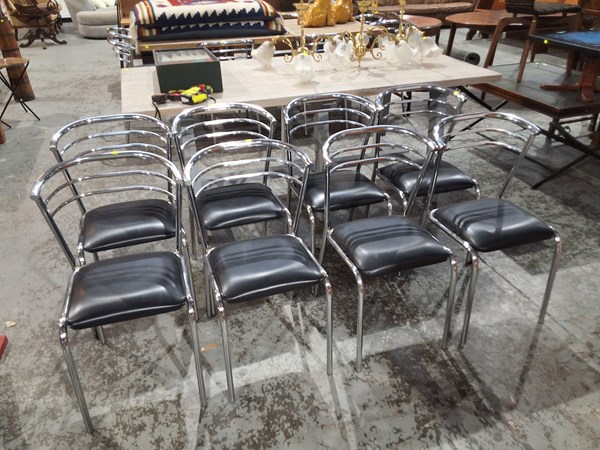 Lot 125 - DINING CHAIRS