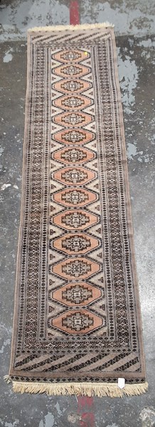 Lot 80 - PERSIAN HALL RUNNER