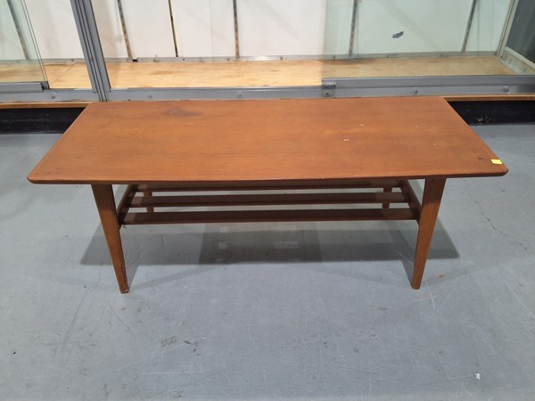 Lot 21 - TEAK COFFEE TABLE
