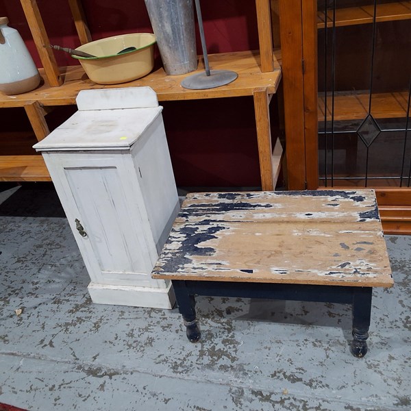 Lot 213 - DISTRESSED FURNITURE