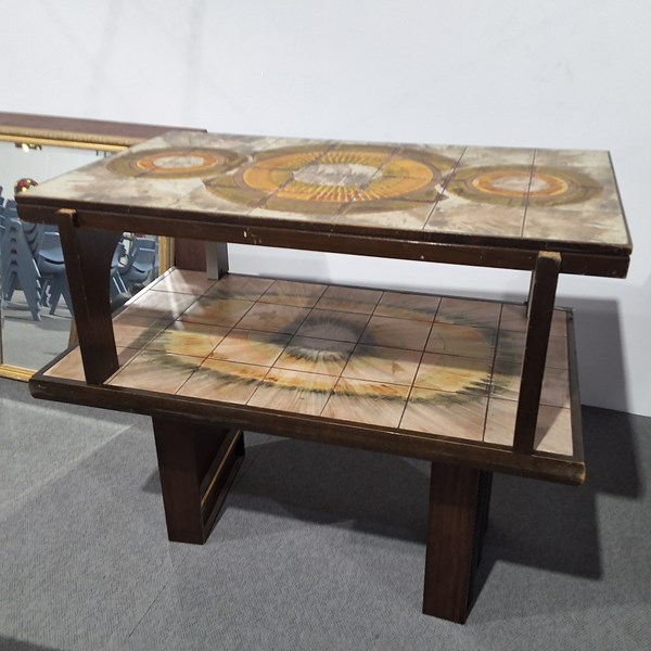 Lot 238 - TILE TOP TABLES