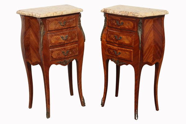 Lot 83 - PAIR OF BEDSIDE DRAWERS