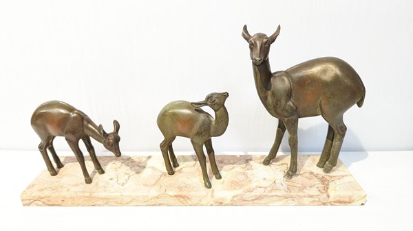 Lot 1397 - MANTEL FIGURES