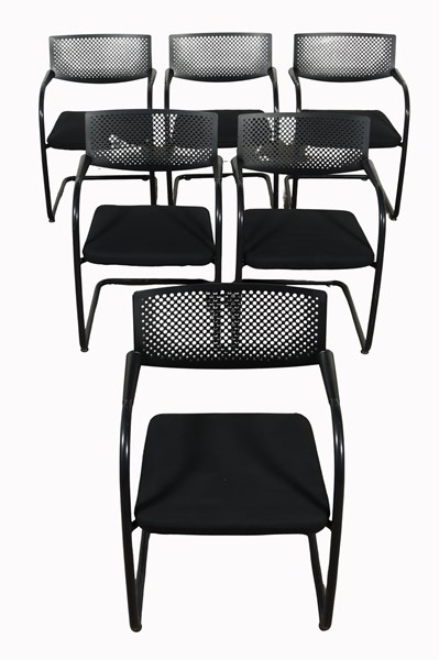 Lot 27 - SET OF VISA VIS MEETING CHAIRS
